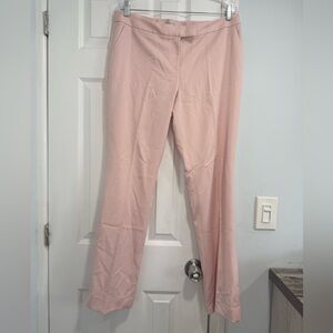 Tahari Light Pink Straight Leg Women's Pants